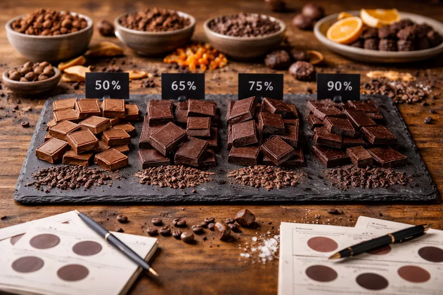 Vad innebär en chokladprovning? Smaknyanser, kakao och textur